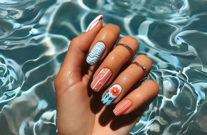 28 Beach Nails Ideas for a Summer…
