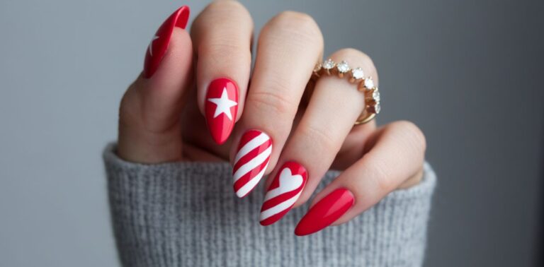 40 Stunning and Stylish Cute January Nail…