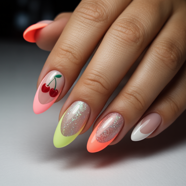 38 Stunning Summer Almond Nails…