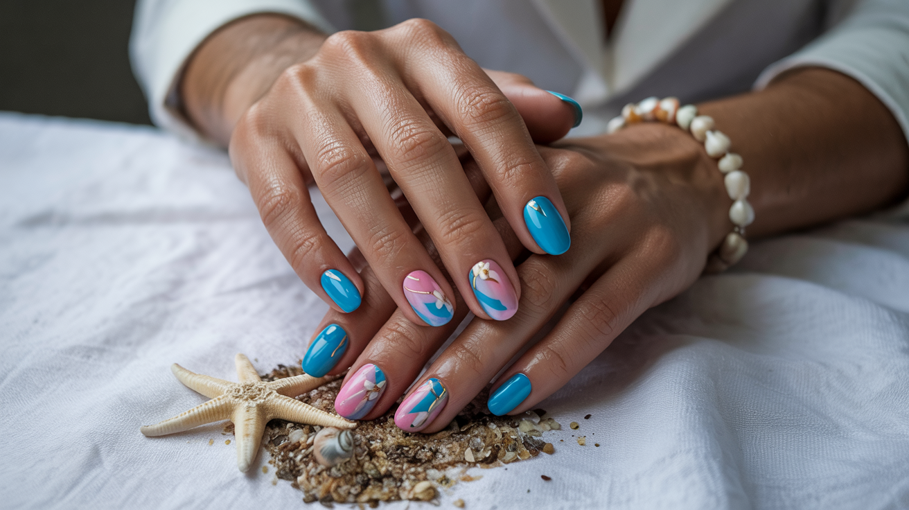 Paradise at Your Fingertips: Tropical Vacation Nail Art Guide…
