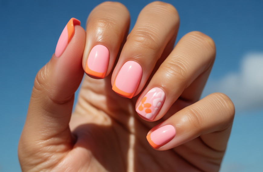 33 Trendy Square Summer Nails You’ll…