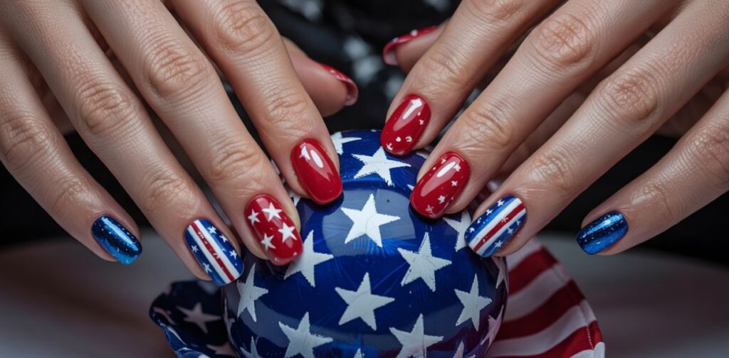 Patriotic Nails That’ll Make Your Heart Soar: 10 Stunning Red, White…