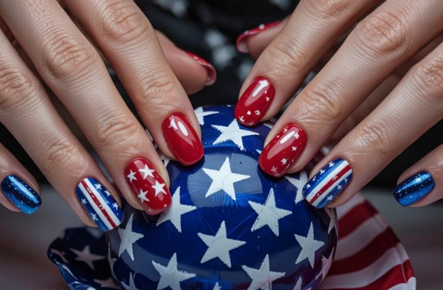 Patriotic Nails That’ll Make Your Heart…