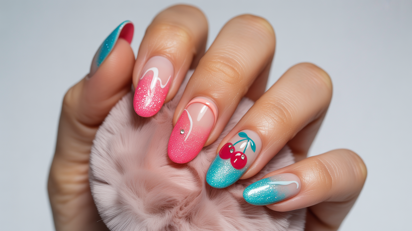 32 Blue Summer Nails That Are Perfect for Your…